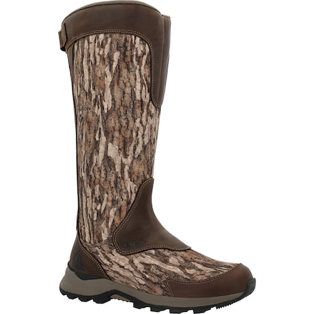 Rocky Waterproof Snake Boot, 14 M, Leather, 16 in H, Mossy Oak Bottom Land RKS0640